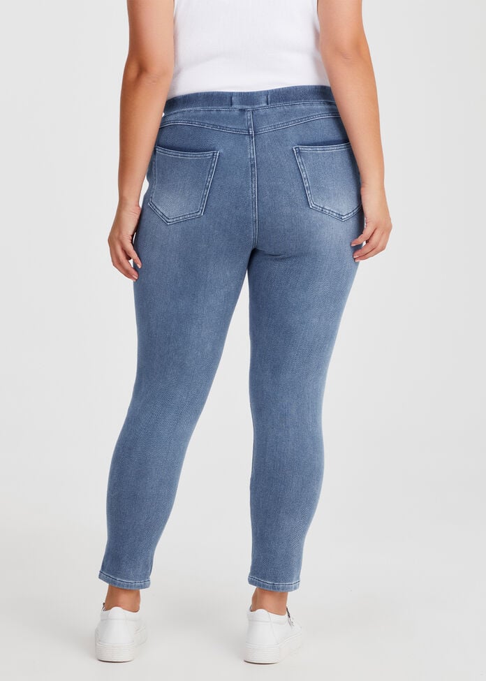 Petite New Best Friend Jegging, MID BLUE, hi-res