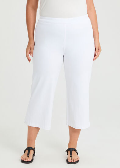 Plus Size The Travel Wide Leg Crop Jean