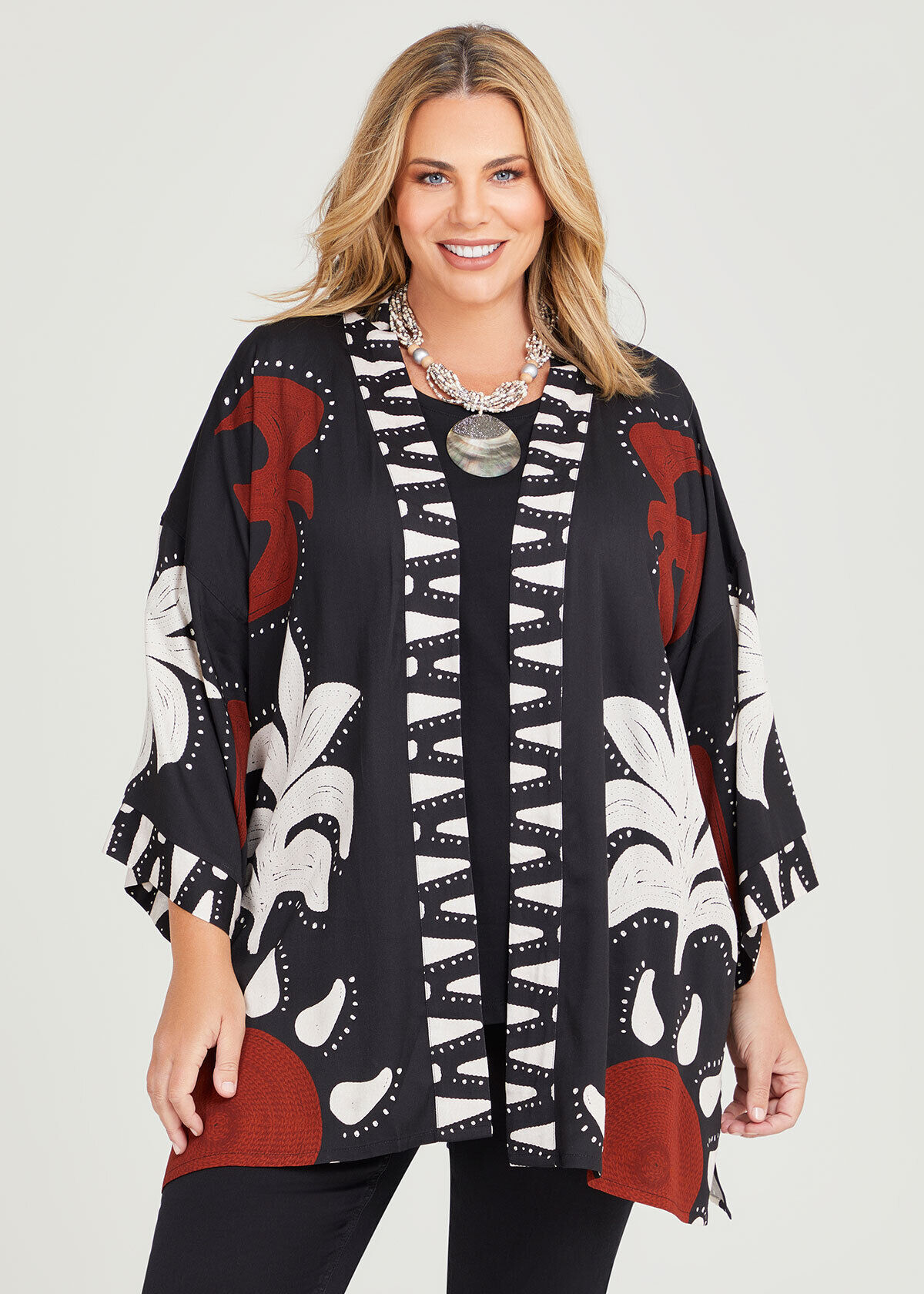 Kimono jackets plus hotsell size