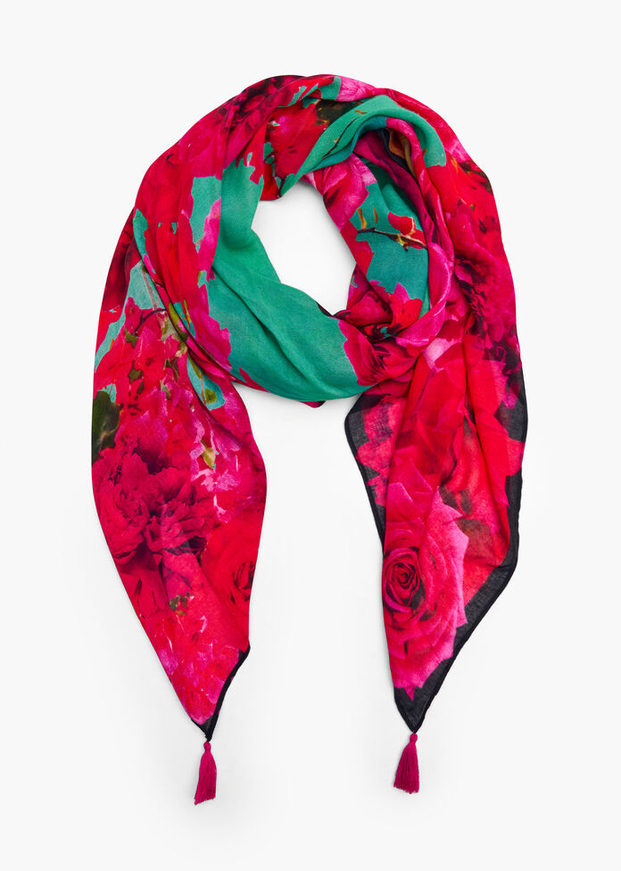 Floral Lady Scarf, , hi-res