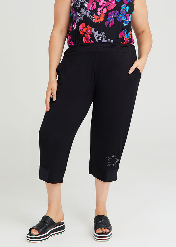 Natural Cosmic Crop Pant, , hi-res