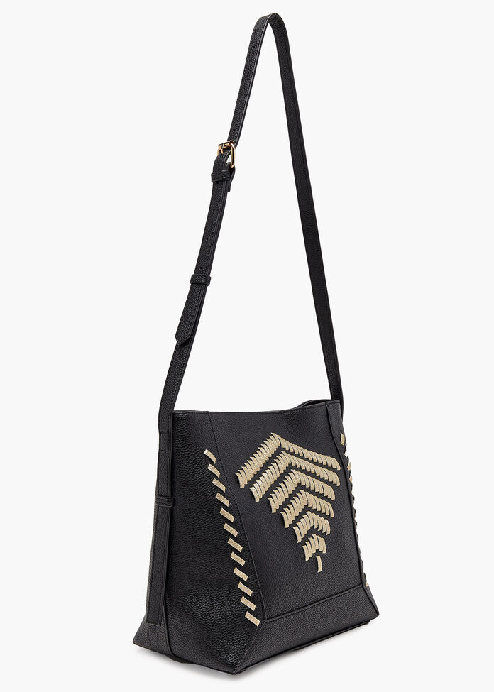 Shop Gold Trim Shoulder Bag Accessories Taking Shape AU