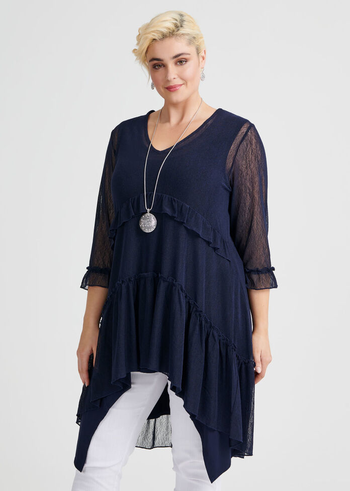 Frill Me Tunic, , hi-res