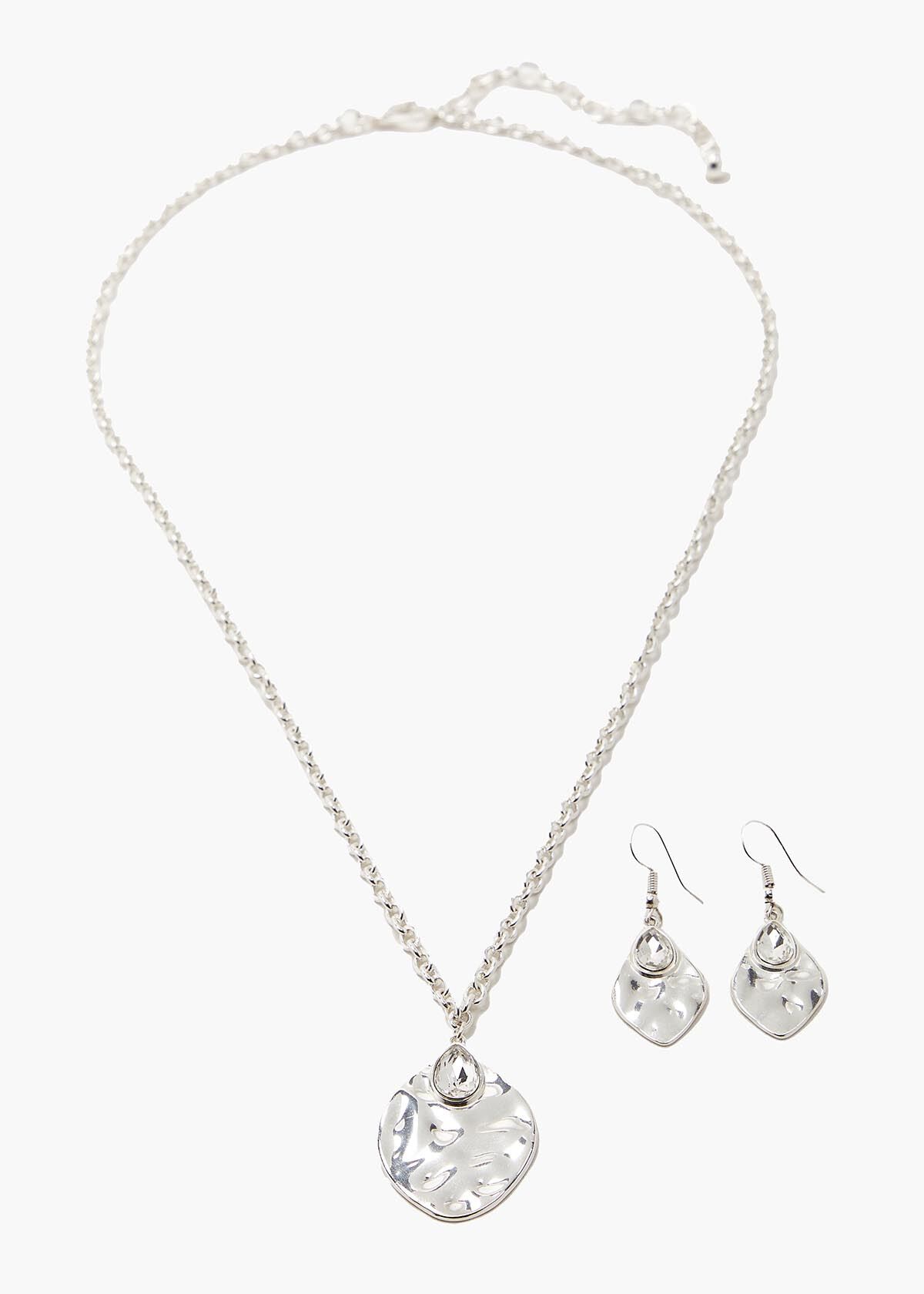 Silver Plated Jewellery Set
