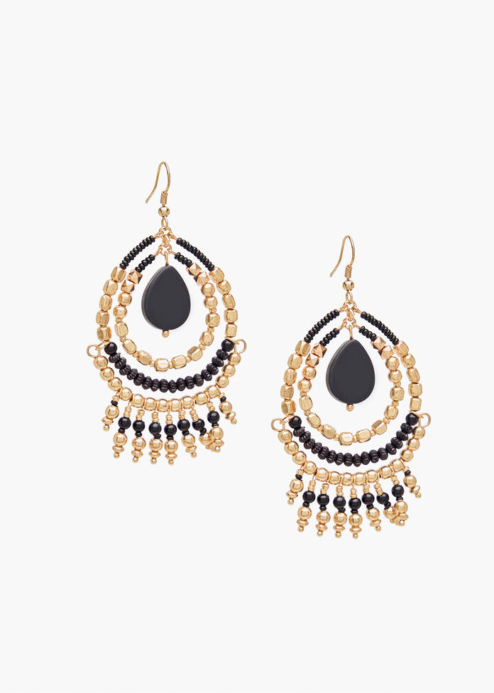 Statement Hoop Earrings, , hi-res