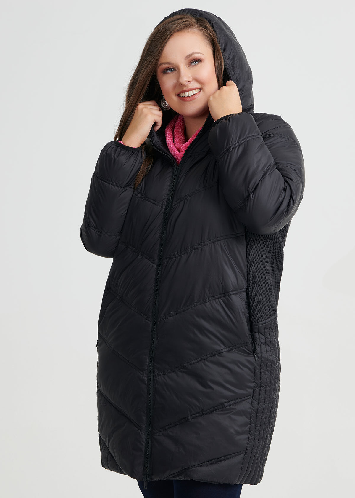 Plus size hot sale puffer jacket australia