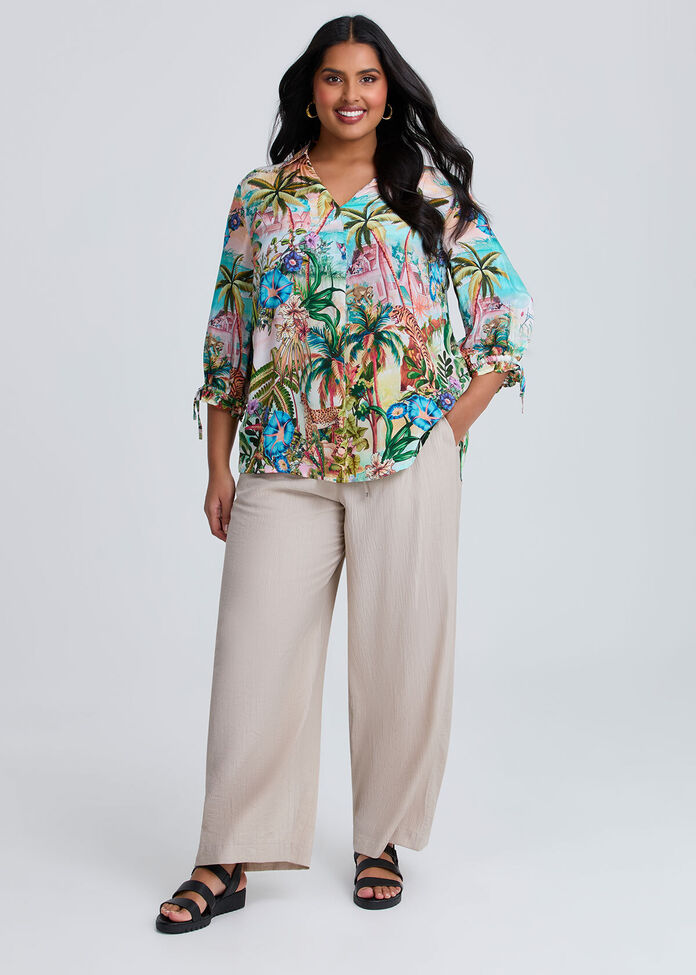 Miley Wide Leg Pant, , hi-res