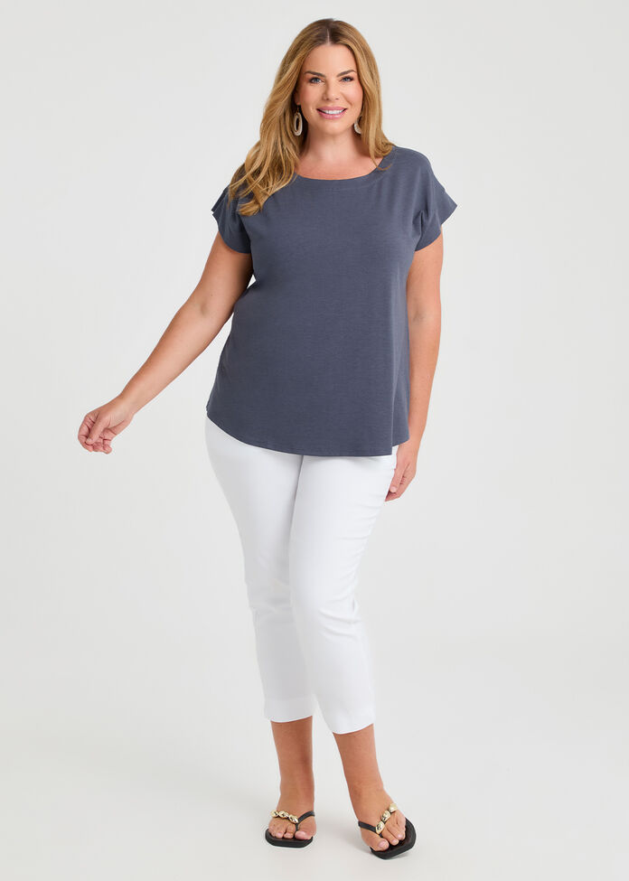 Pima Cotton Elevate Top, , hi-res