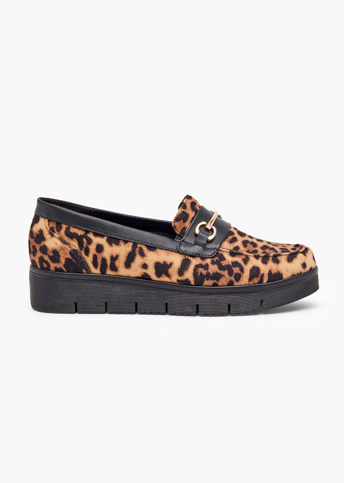 loafer leopard