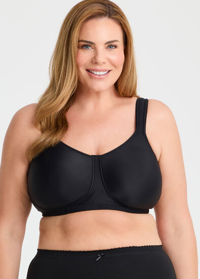 Plus Size Wirefree Side Smoothing T-shirt Bra