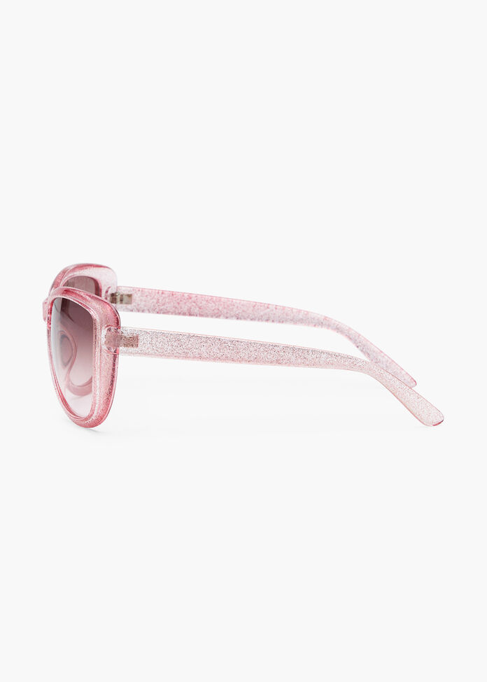 Pink Glitter Sunglasses, , hi-res