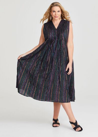 Plus Size Fiesta Sleeveless Maxi Dress