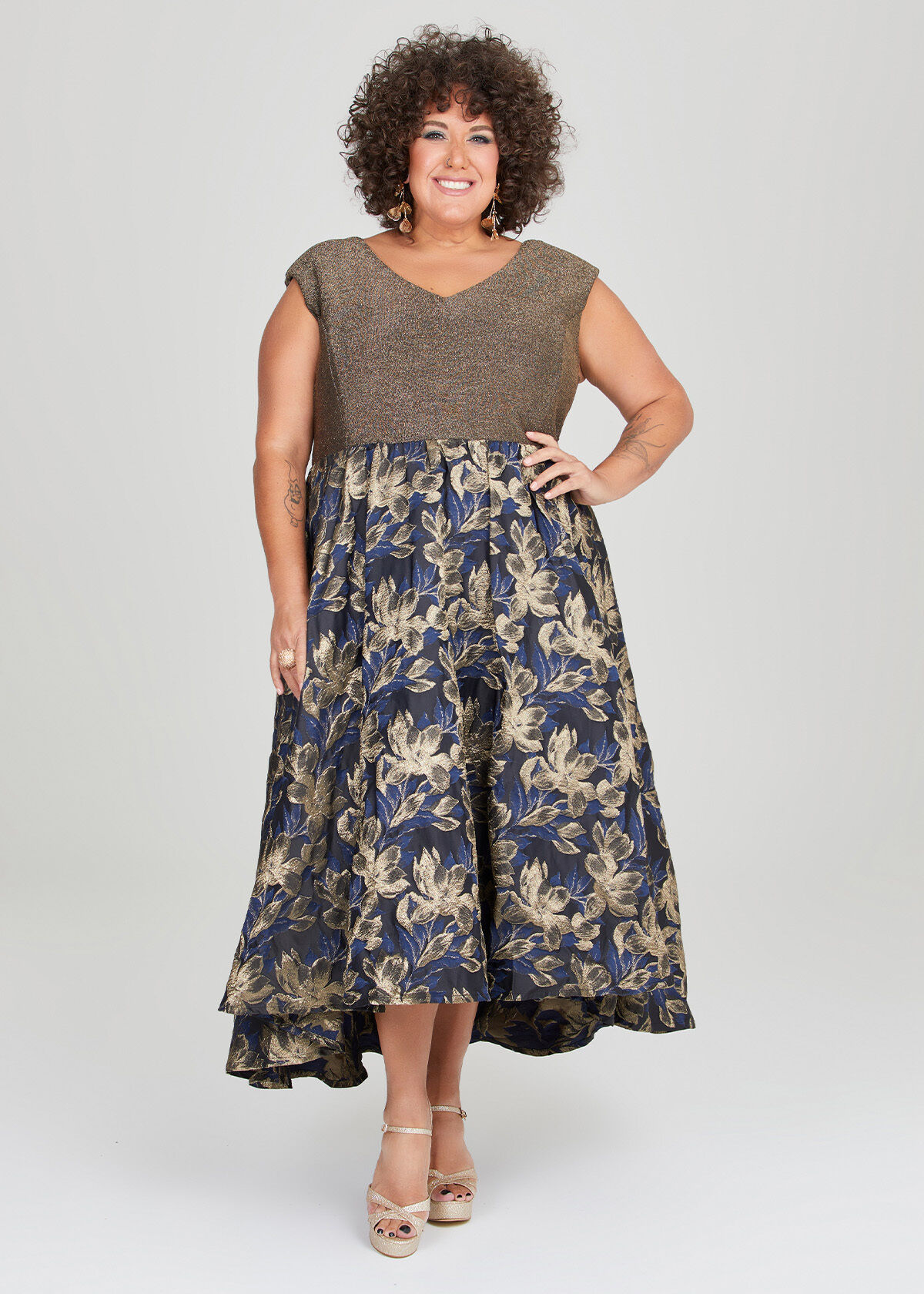 Gown style hotsell for plus size
