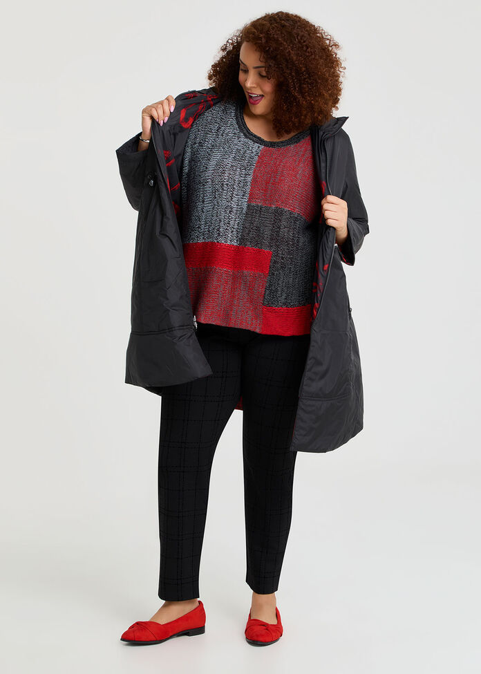 Rhapsody Reversible Puffer Coat, , hi-res