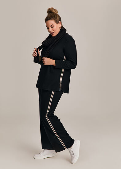 Plus Size Natural On The Go Wide Pant