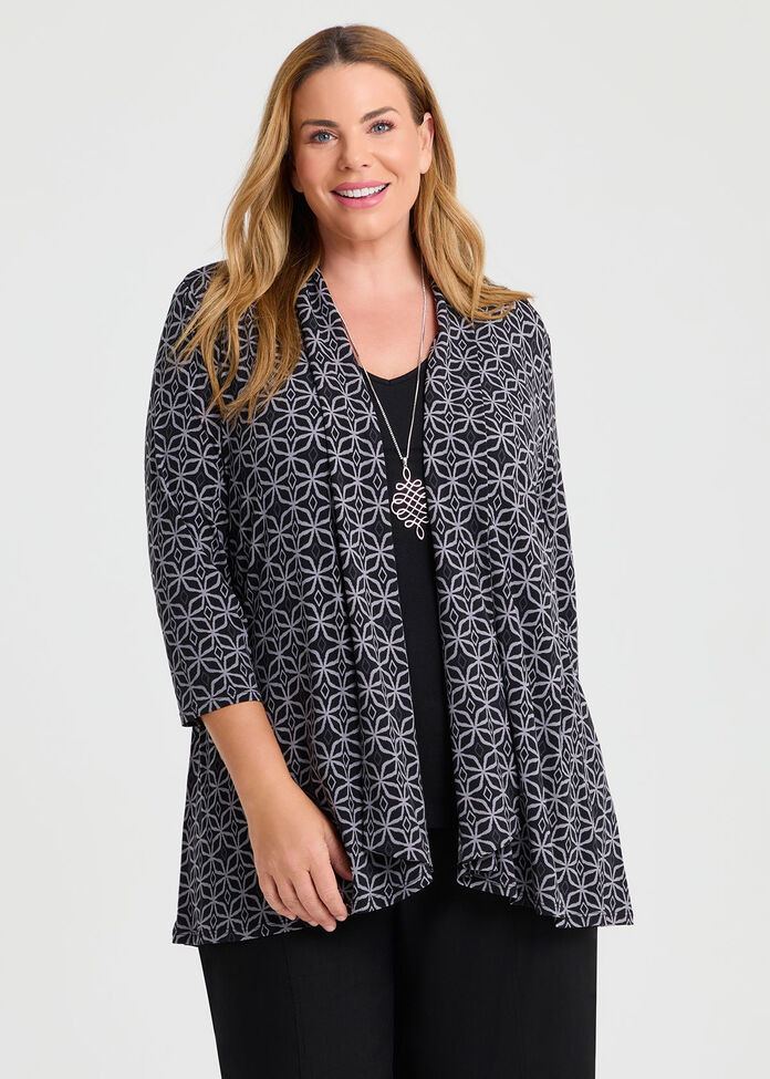 Shawl Collar Cardigan, , hi-res
