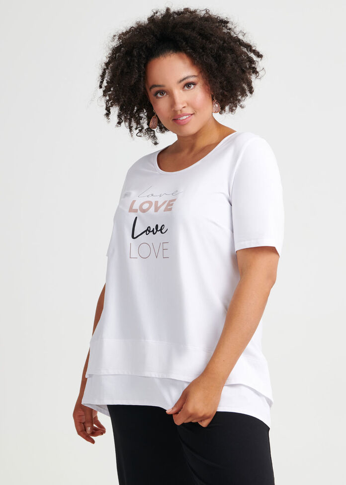 Cotton Love Wins Top, , hi-res