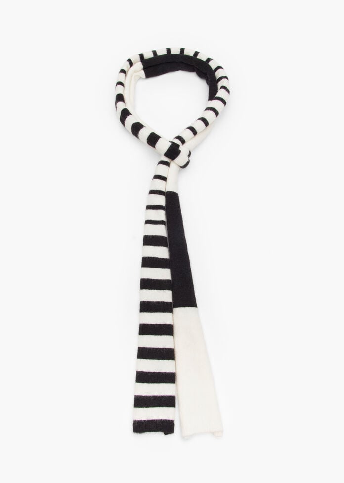 Thin Stripe Scarf, , hi-res