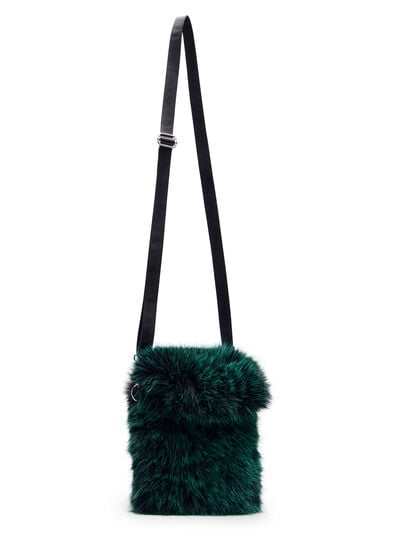 Faux Fur Mini Crossbody