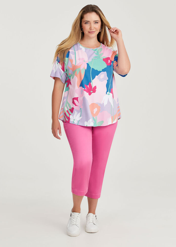 Cotton Sorbet Garden T-shirt, , hi-res