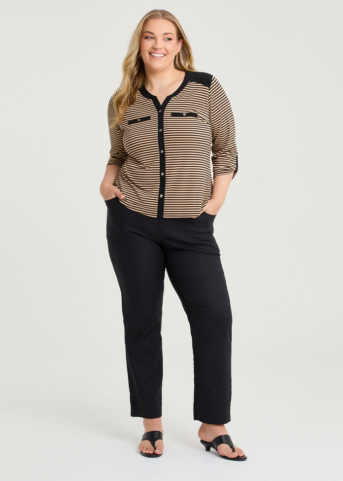 Mae Stripe Top, , hi-res