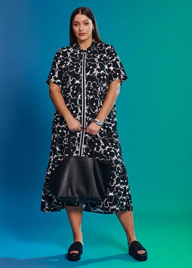 Plus Size Bamboo Tiare Tier Dress