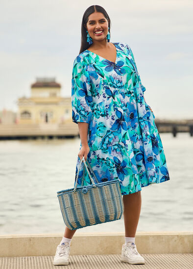 Plus Size Cotton Garden Outfit