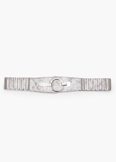 Metallic Stretch Belt