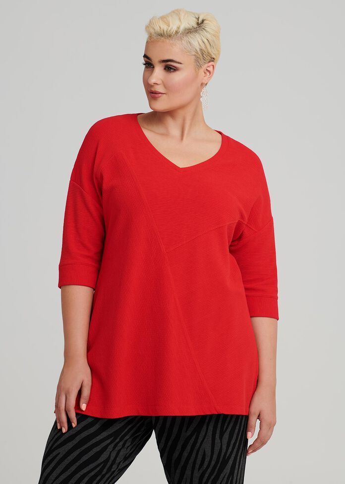 Off Duty Rib Top, , hi-res
