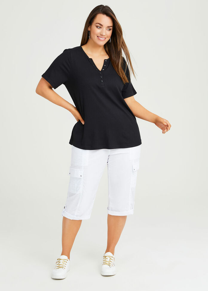 Natural Rib Henly Top, , hi-res