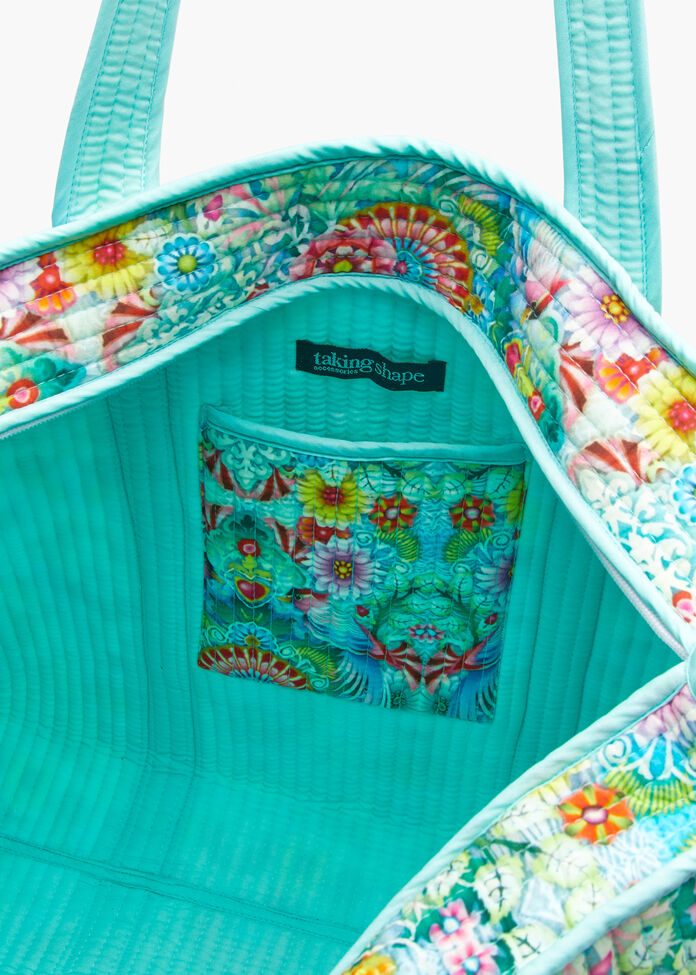 Shop Catalina Quilted Tote Bag in Multi | Accessories | Taking Shape AU
