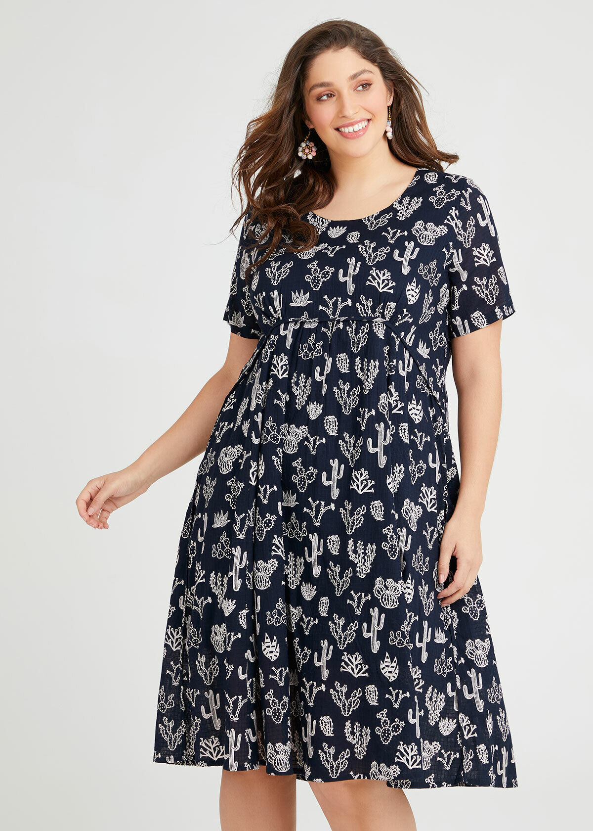 Cactus print dress 2025