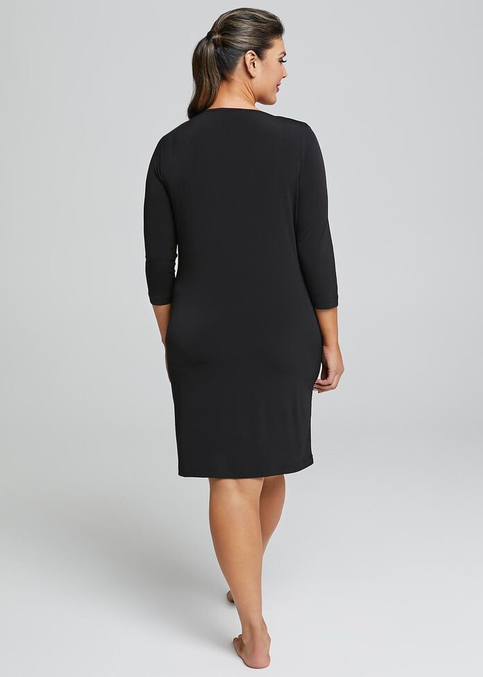 Luna Faithful 3/4 Slip Dress, , hi-res
