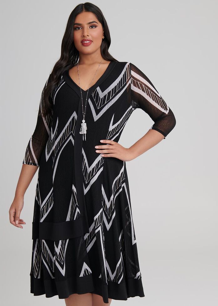 Bon Ton Dress, , hi-res