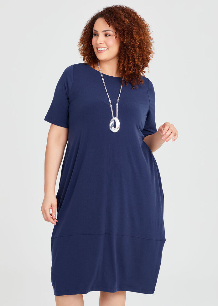 Luna Tulip Midi Dress, , hi-res