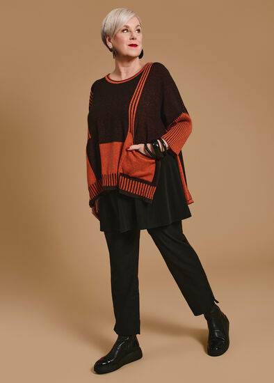 Plus Size Editorial Work Pant