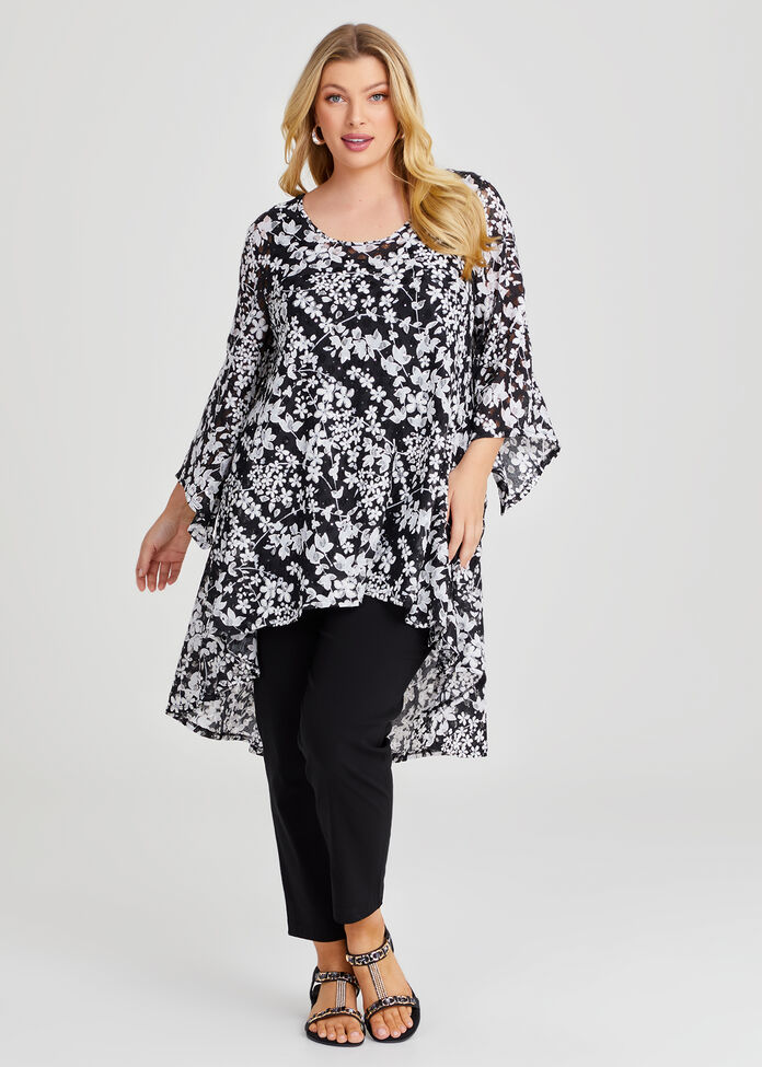 Lace Sparkle Tunic, , hi-res