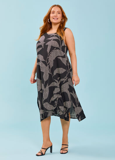 Plus Size Natural Garcia Dress