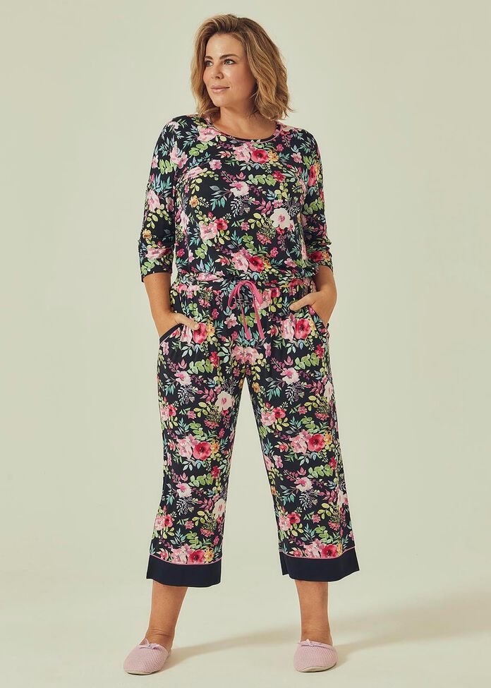 Bamboo Blooms Pyjama Pant, , hi-res