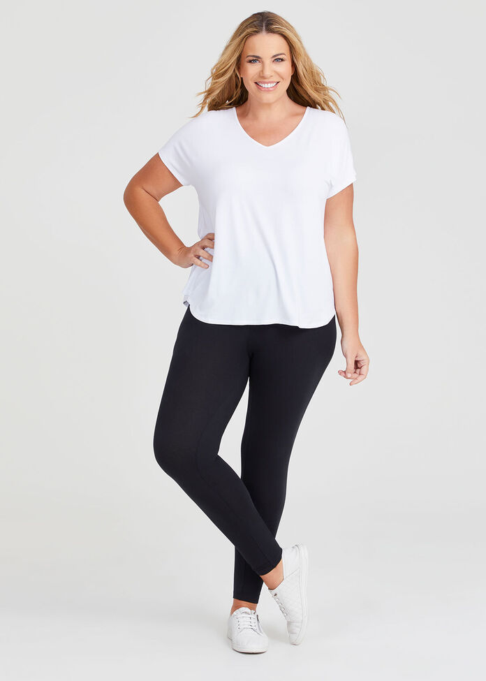 Natural Everyday V-neck T-Shirt, , hi-res