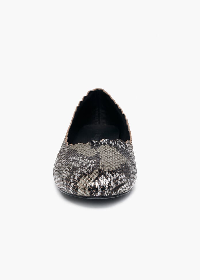 Lily Leather Ballet Flat, , hi-res