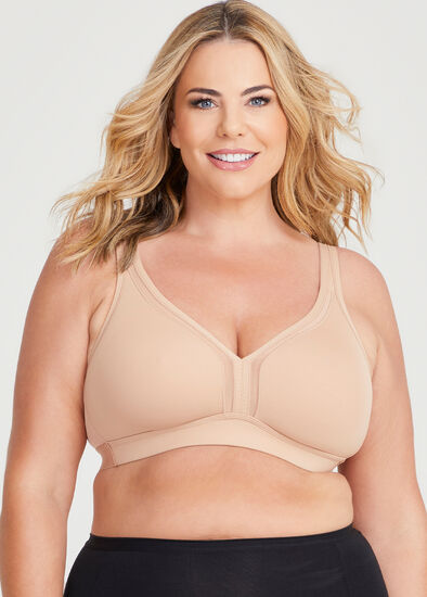 Plus Size Wirefree Cooling Lounge Bra