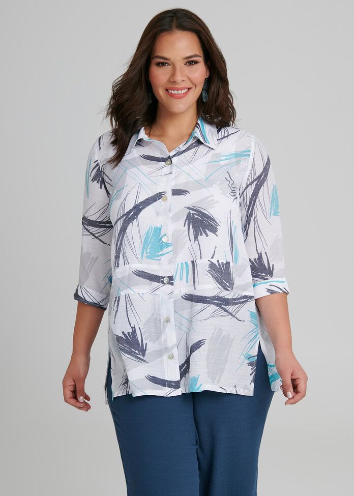 Petite Saltwater Shirt, , hi-res