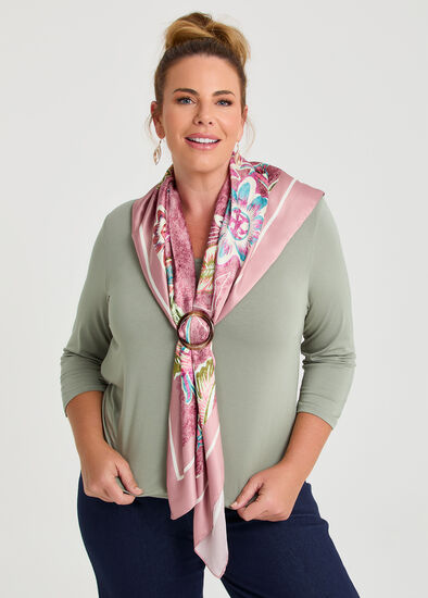 Pretty Floral Scarf
