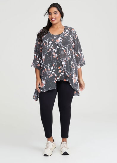 Plus Size Ponte Essence Legging