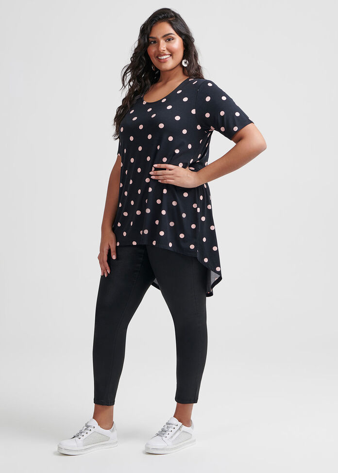 Bamboo Spot Top, , hi-res