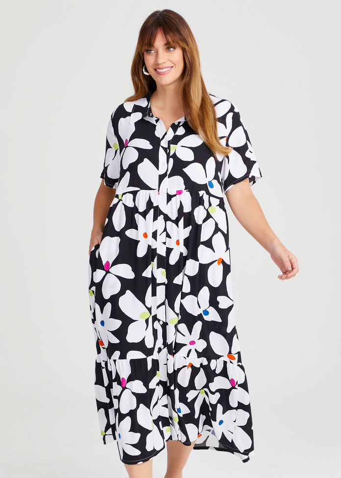 Bamboo Bloom Dress, , hi-res