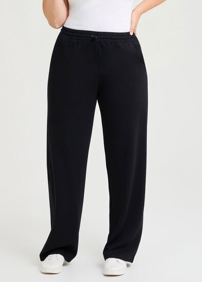 Plus Size Tall Luxe Touch Wide Leg Trackpant