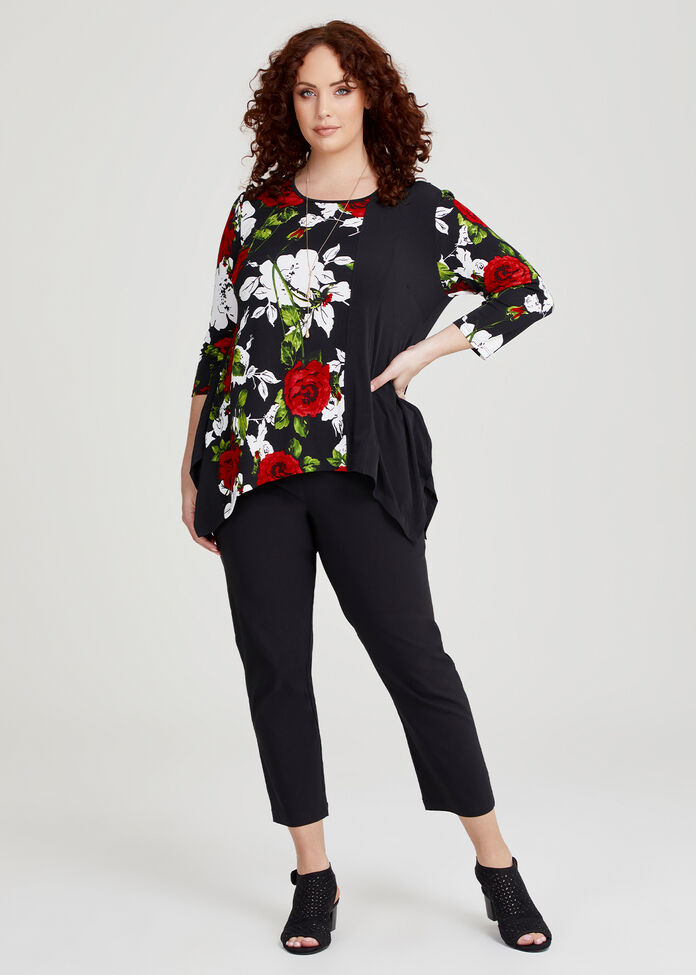 Rose Spliced Top, , hi-res
