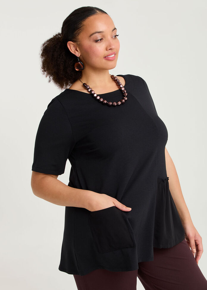 Pima Cotton Nara Top, , hi-res